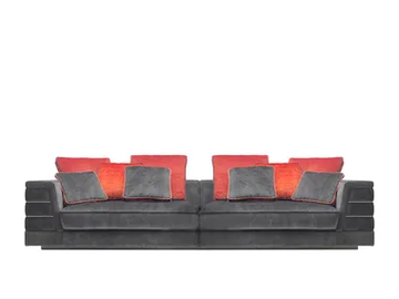 MADISON GRAND SOFÀ SOFT - 3 seater fabric sofa by Siwa Soft Style - view 2